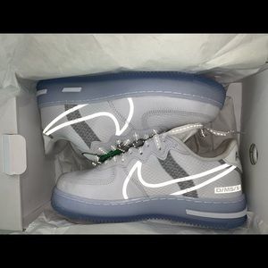 Nike Air Force 1 React “White Ice”